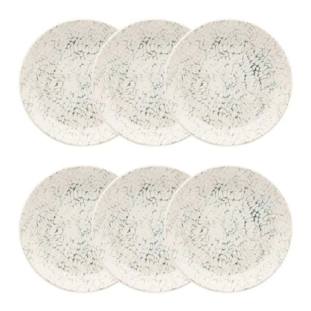 Conjunto de Pratos Fundos 06 Peças Flat Tie-Dye Oxford