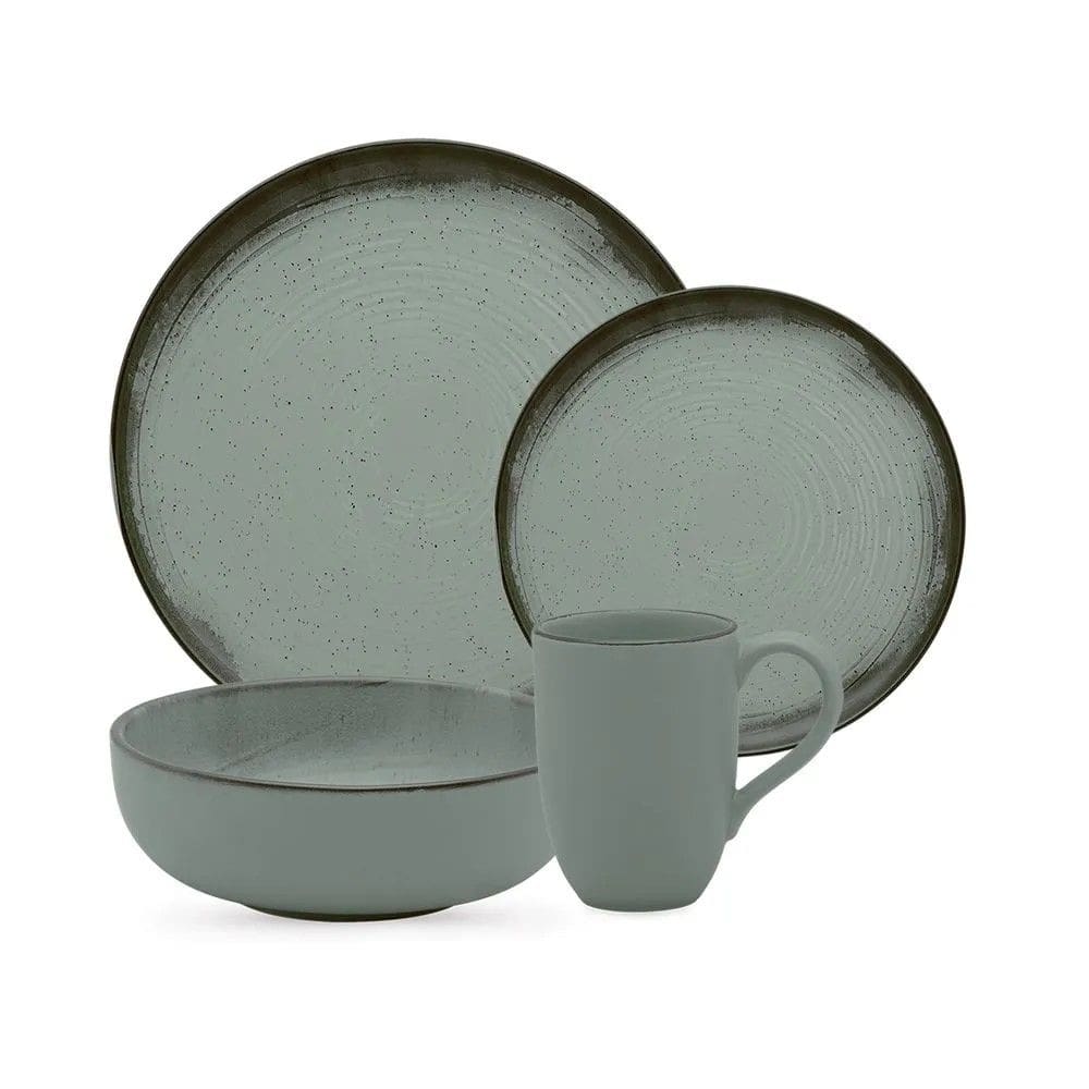 Aparelho de Jantar 16 Peças Flat Pacífico Oxford