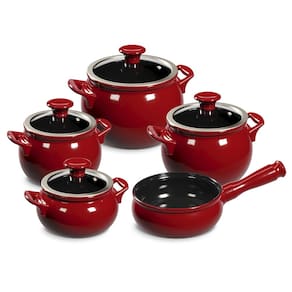 Jogo de Panelas de Cerâmica New Premier Joy 5 Peças Pomodoro Ceraflame
