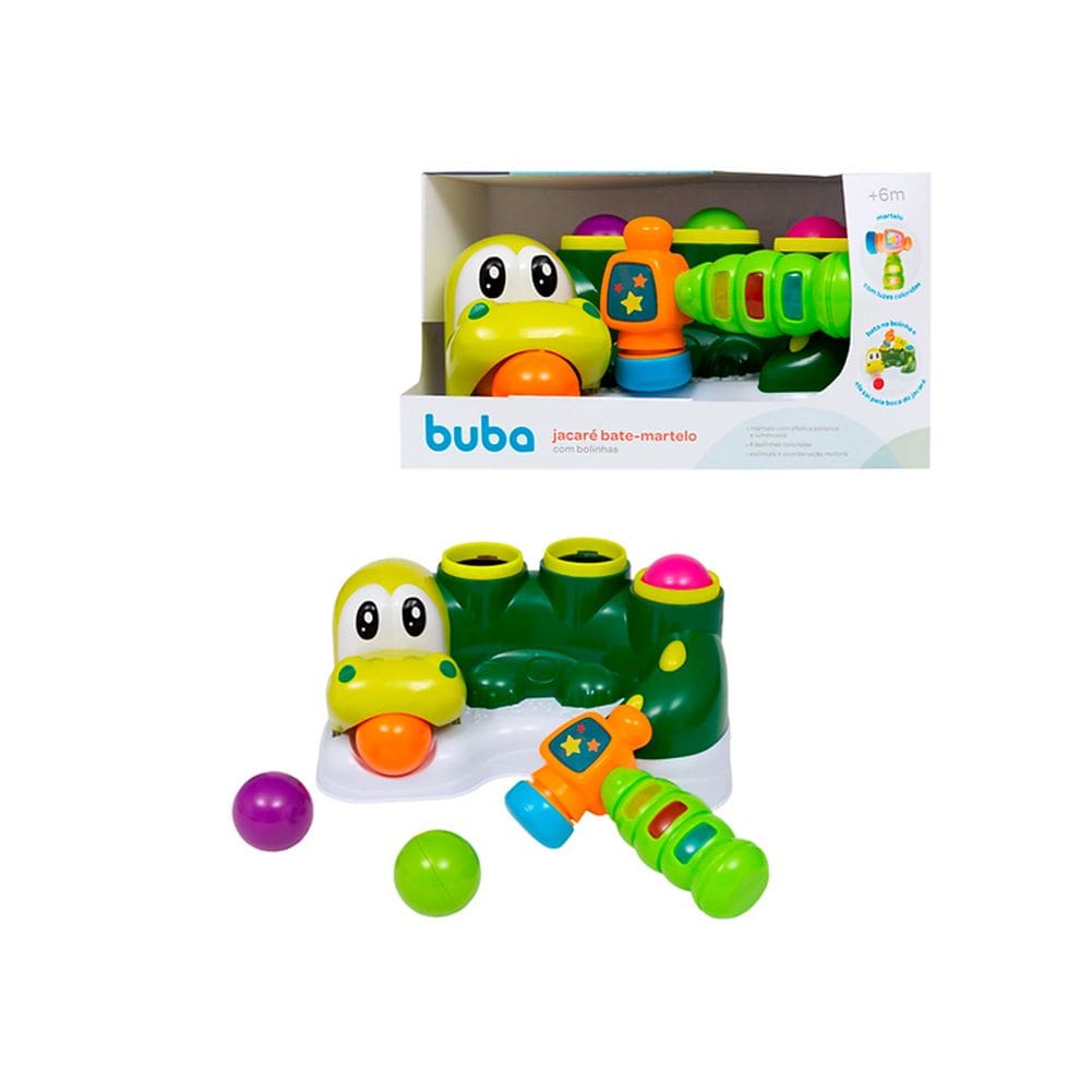Jacaré Bate Martelo c/ Bolinhas - Buba