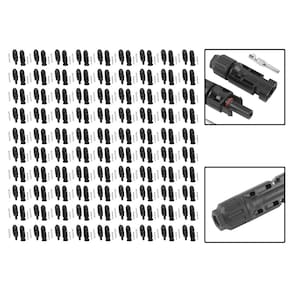 Kit 90 Pares de Conectores MC4 Para Sistemas Fotovoltaico