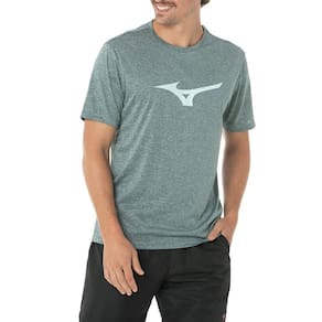 Camiseta de Corrida Masculina Mizuno Run Spark Mescla
