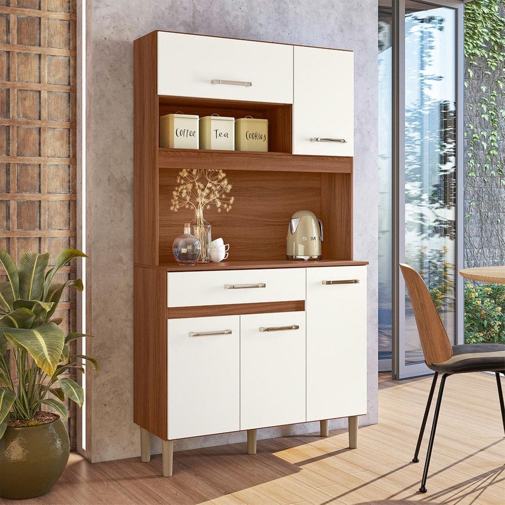 Armário de Cozinha Compacto 91x170cm Magazin Nicioli