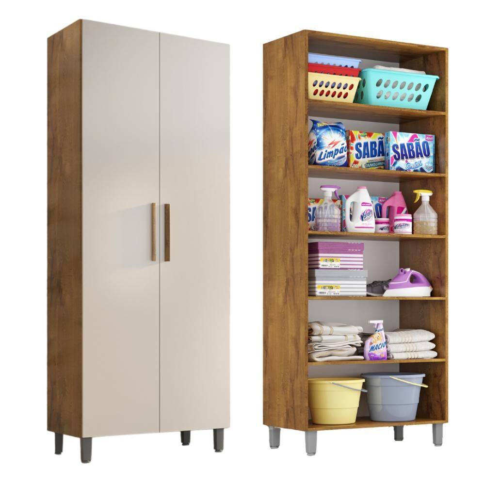 Armario Lavanderia Melissa 2 Pts 2,24m | Casas Bahia