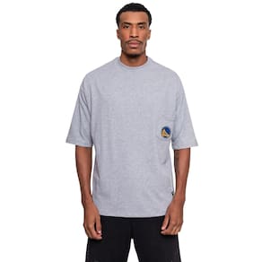 Camiseta Nba Masculina Warriors Pocketing Oversize