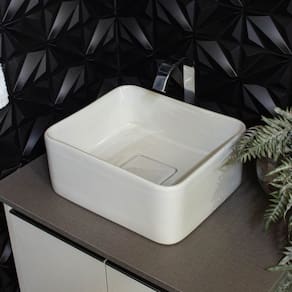 Quadra 35 Slin com Válvula Oculta  Material Resistente  Branco