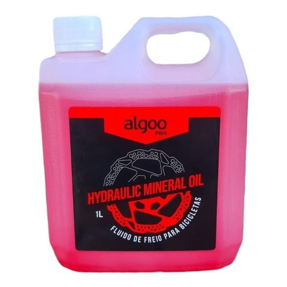 Fluido Óleo Mineral Para Freio Hidráulico Bike Algoo 1 Litro