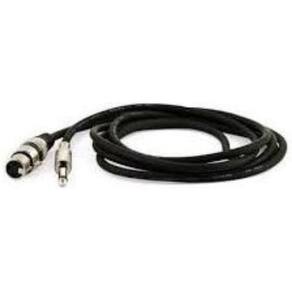 Cabo Para Microfone Mono P10 X Xlr Canon Fêmea 6 Metros
