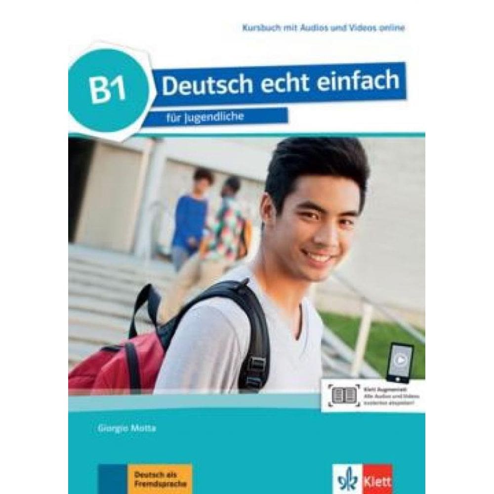 Livro Deutsch Echt Einfach B1 Kursbuch Mit Audios Und