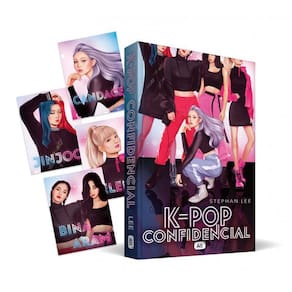 Livro K-Pop Confidencial + Brindes Cards Exclusivos