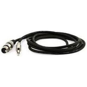 Cabo Para Microfone Mono P10 X Xlr Canon Fêmea 18 Metros
