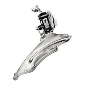 Câmbio Bicicleta Dianteiro Cromado 28,6Mm Down-Pull Yamada