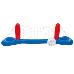 Kit Inflável Vôlei Piscina Mor Play Center Com Rede E Bola