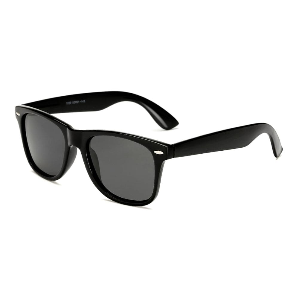 Óculos de Sol Unissex Quadrado Preto Moda Estilo