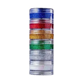 Kit Tinta Facial Cremosa Glitter - 6 unidades