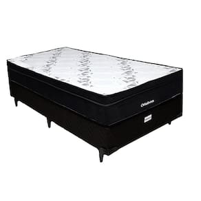 Conjunto Cama Box de Solteiro Molas Ortobom Dream Soft 88x188