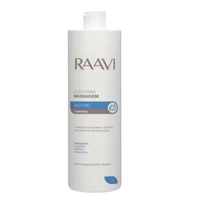 Óleo para Massagem Raavi Neutro 1L - Excelente Deslizamento