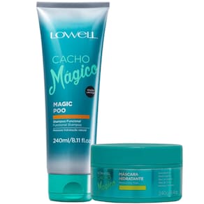Kit Lowell Cacho Mágico Shampoo 240ml + Máscara 240g