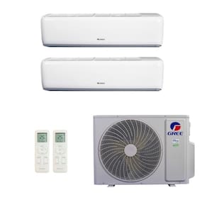 Ar-Condicionado Multi Split Inverter Gree 24.000 (1x Evap HW 9.000 + 1x Evap HW 18.000) Quente/Frio 220V