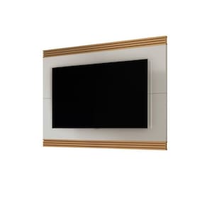 Painel Para Tv De Até 75" Ripado Munique 180cm Cor:fendi E Freijó Fendi E Freijó