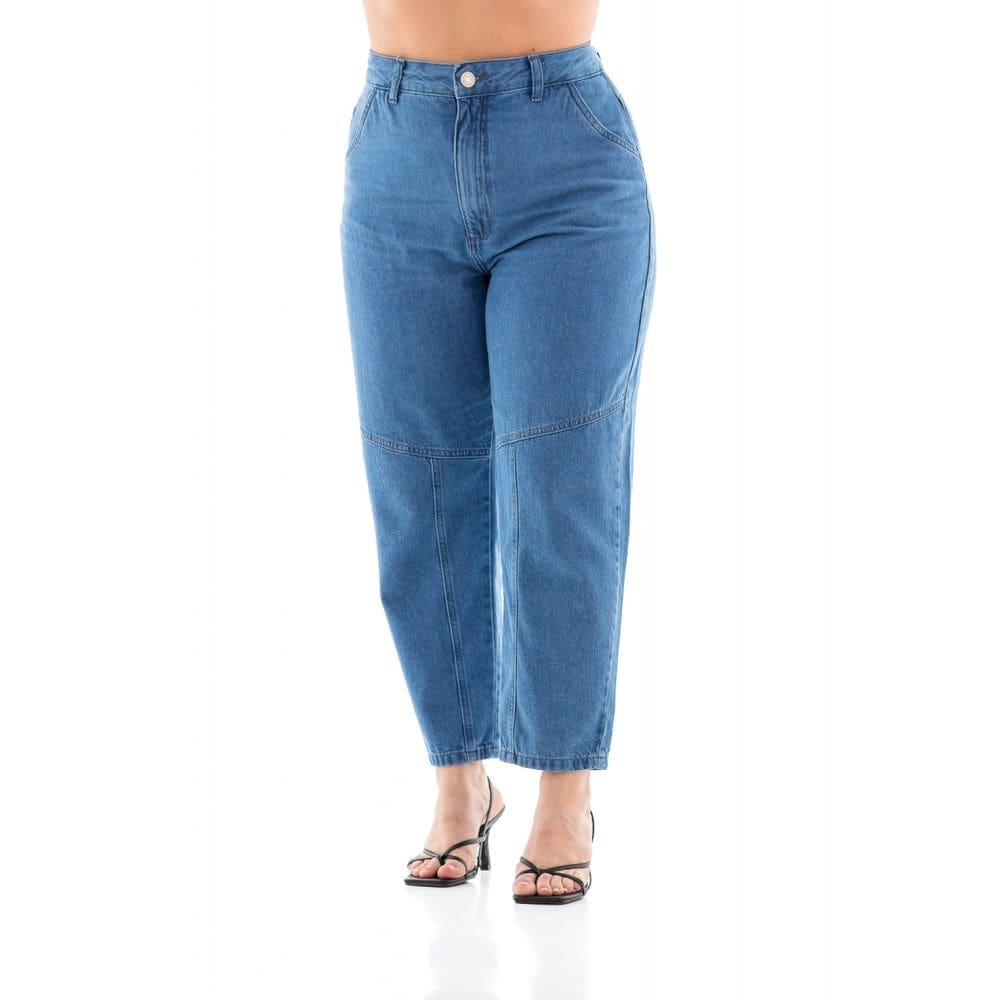 Calça Jeans Feminina Arauto Barrel