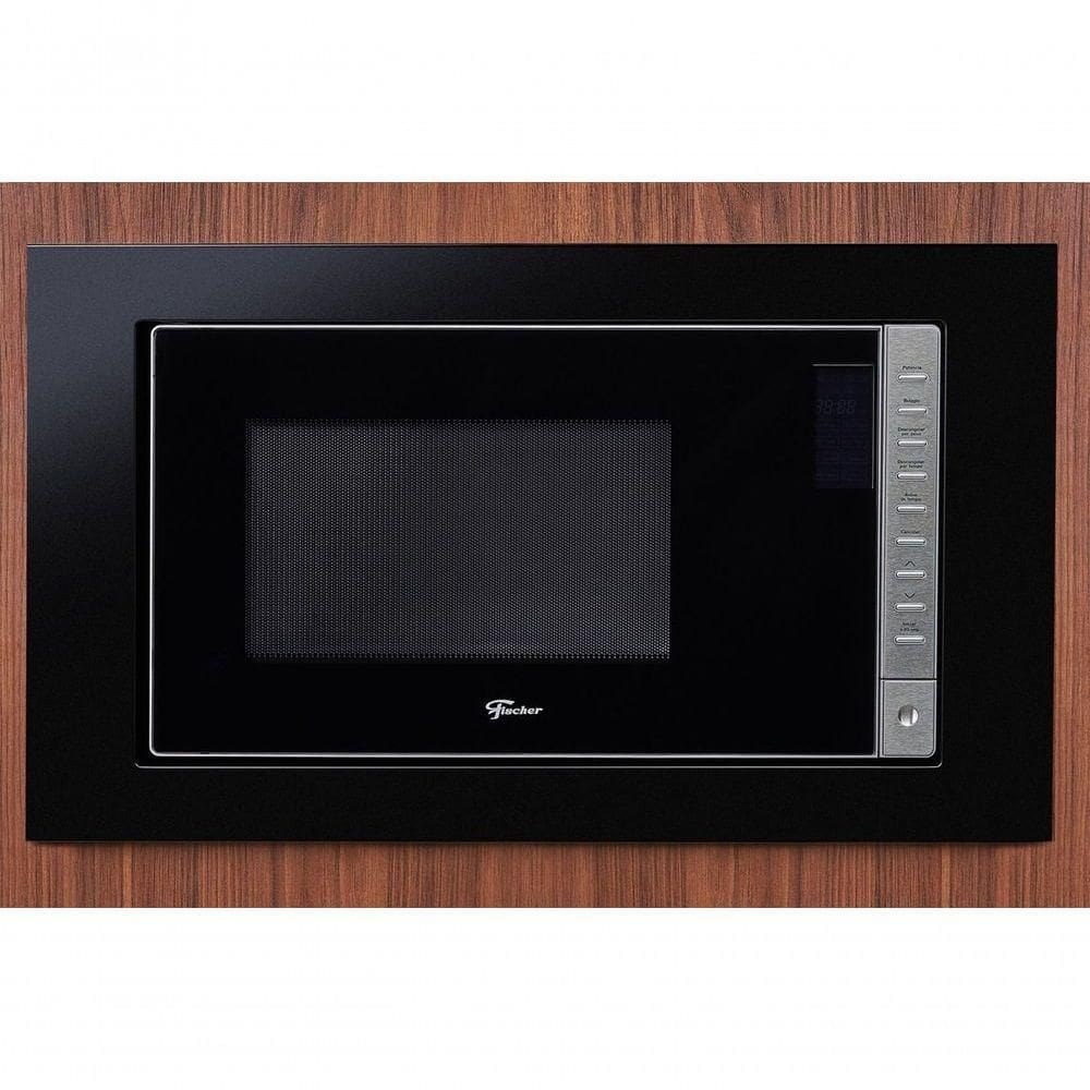 Micro-ondas Fischer Fit Line Embutir 25 Litros Moldura Preto 34915 127v