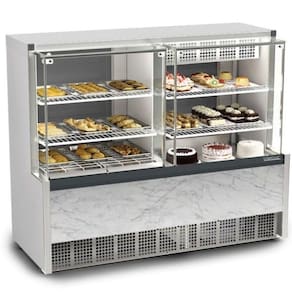Vitrine Quente E Fria Aurora Evaporador Gqea140r Gelopar Aurora Quente E Fria 1,40mt Branco 220v