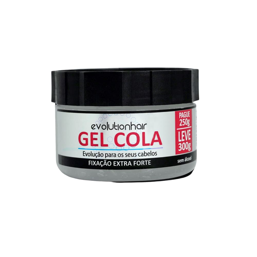 6 Unid Gel Cola Evolution P250g L300g- Incolor