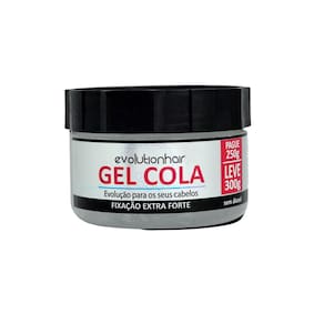6 Unid Gel Cola Evolution P250g L300g-  Incolor