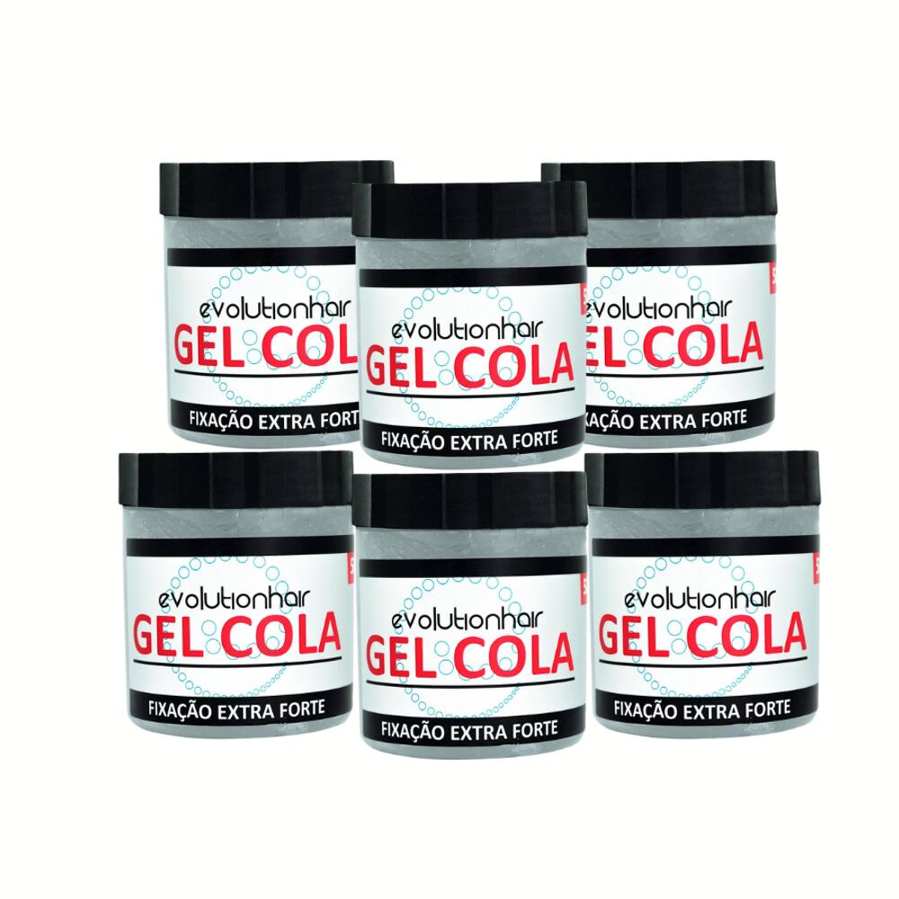 6 Unid Gel Cola Evolution 500G