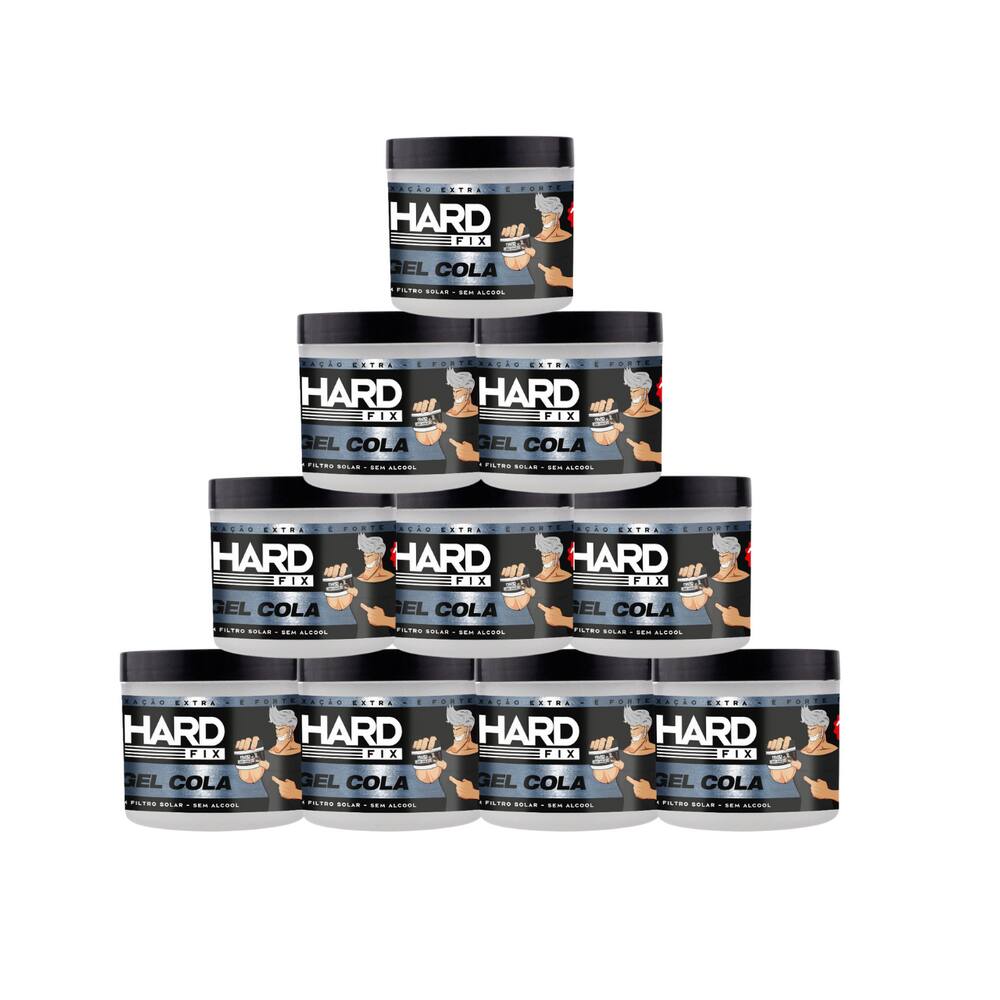 36 Unid Gel Cola Hard Fix 150Gr-  Incolor
