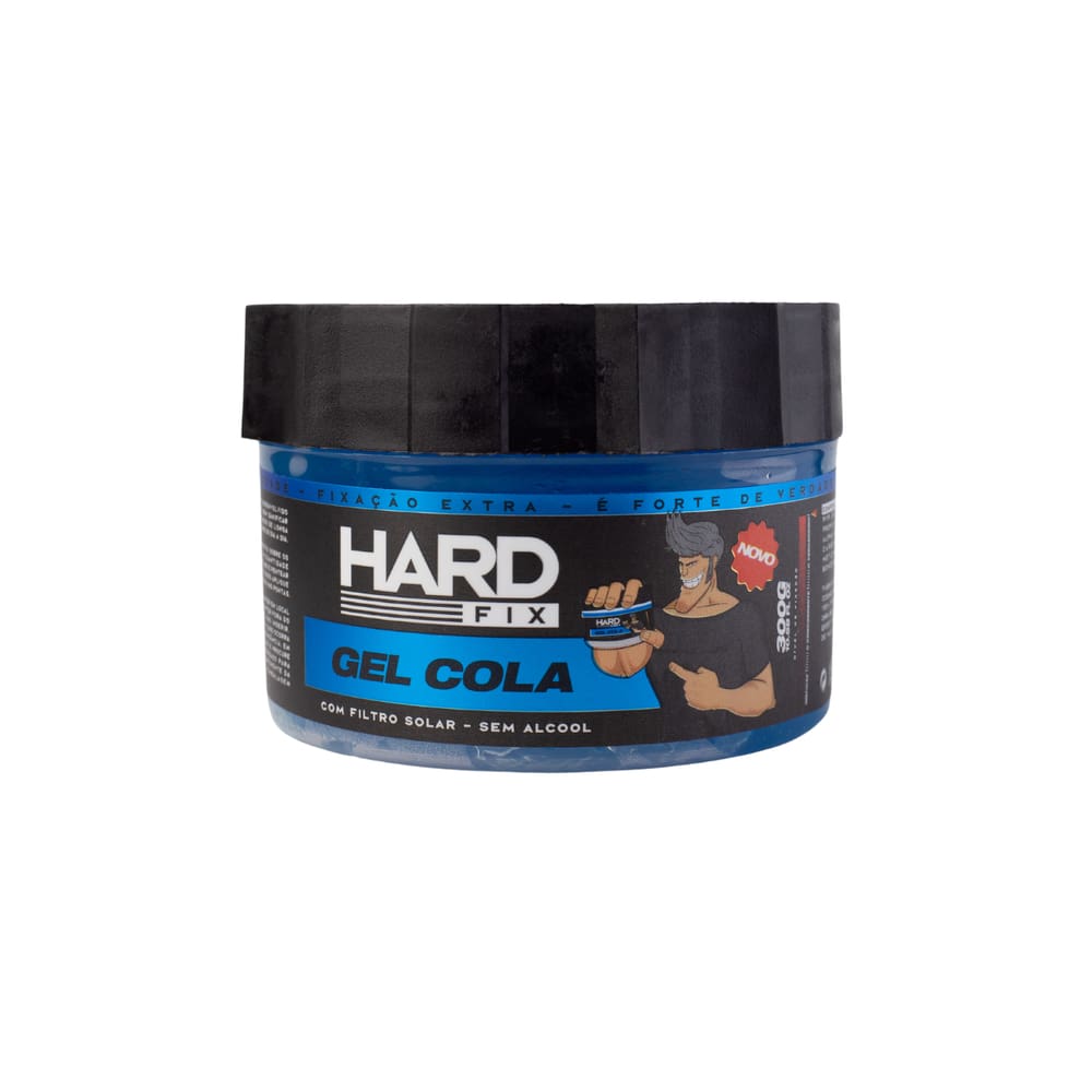 Gel Cola Hard Fix 300Gr-  Azul