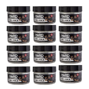 24 Unid Gel Cola Hard Fix 300Gr-  Incolor