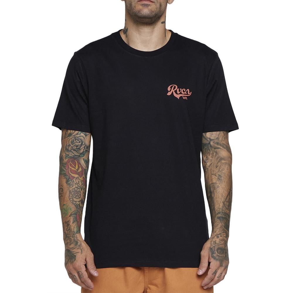 Camiseta RVCA Prowl SM25 Masculina Preto