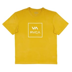 Camiseta RVCA VA All The Way Plus Size SM25 Mostarda