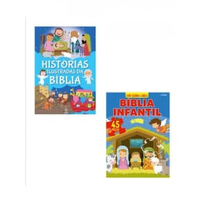 Combo Bíblia Infantil Especial - Kit Com 2 Livrinhos