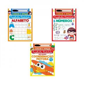 Coleção Escolinha Divertida Especial - Kit Com 3 Livros