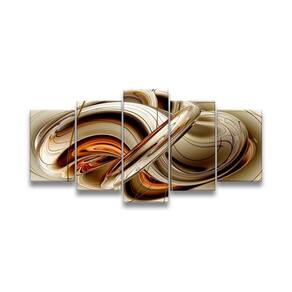 Quadro Decorativo 129X63 Sala Quarto Abstrato Moderno Design