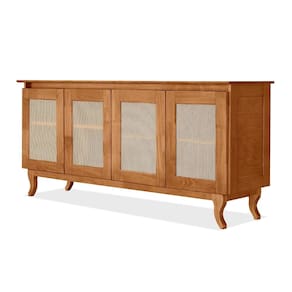 Buffet Aparador para Sala de Estar 4 Portas com Tela
