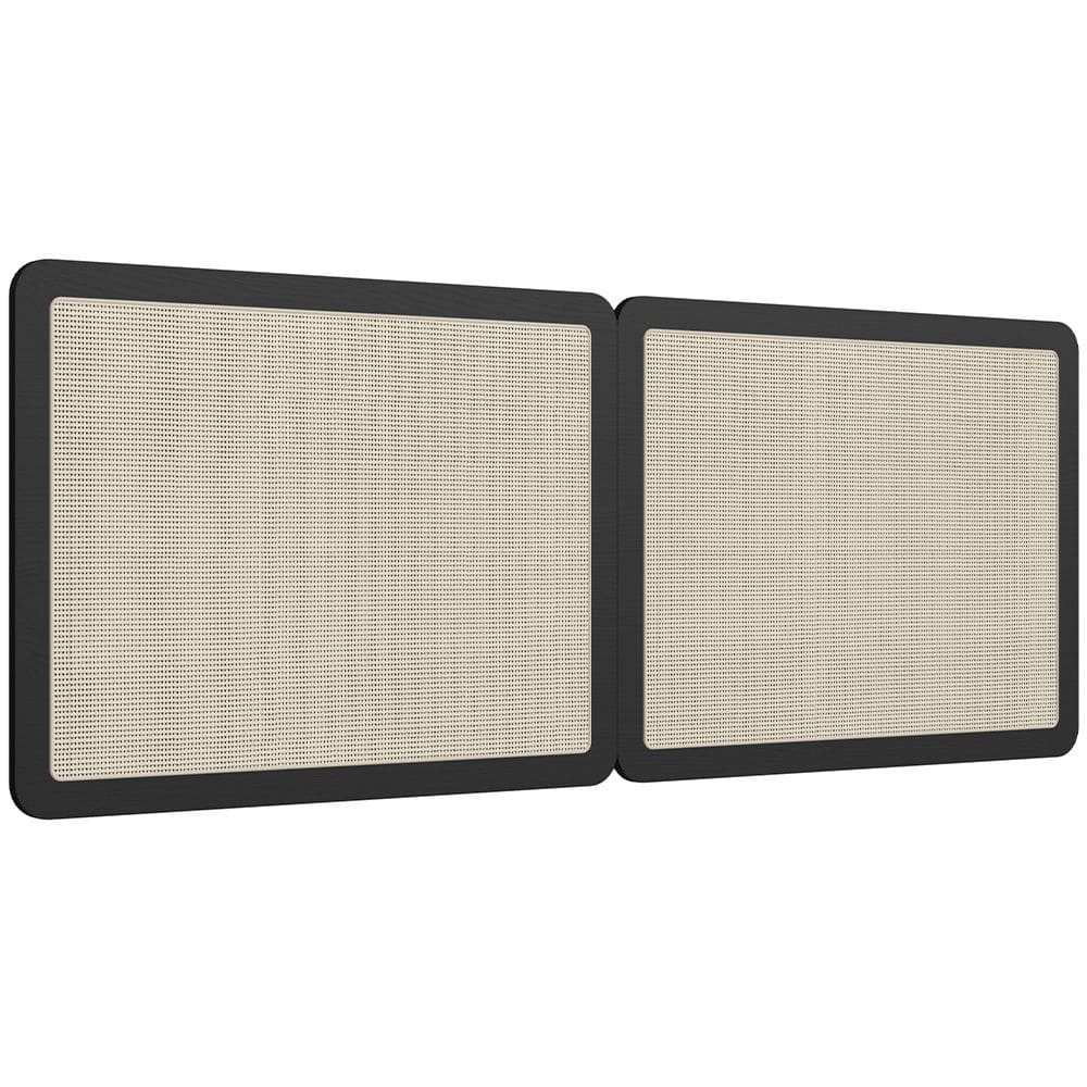 Cabeceira Cama Box Casal Queen Painel Com Telinha 160cm Moss A03 Nero - Lyam Decor