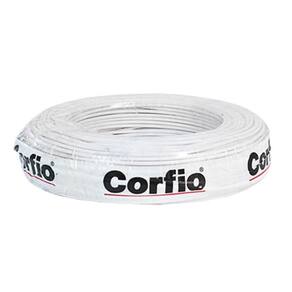 Cabo Flexível Corfio 16mmx100m Rolo 750V Branco