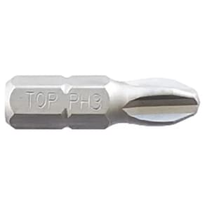 Ponteira Phillips Encaixe 1/4 - Ph3 X 25Mm - K812503 - C/ 5 Peças