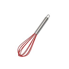 Batedor em Silicone Vermelho 30,5 Cm