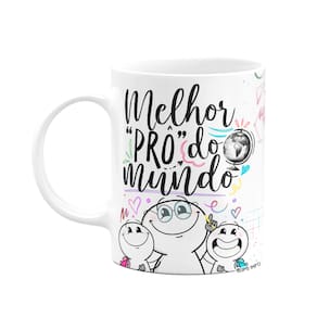 Caneca Funny Professor - Melhor prô do mundo