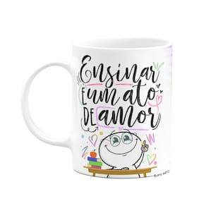 Caneca Funny Professor - Ensinar é um ato de amor