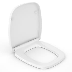 Kit 2 Assentos Sanitário Softclose® com Fácil Remoção Avant/art Incepa Branco Brilhante