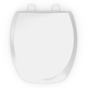 Kit 2 Assentos Sanitário com Softclose Thema Plus Incepa Branco Brilhante