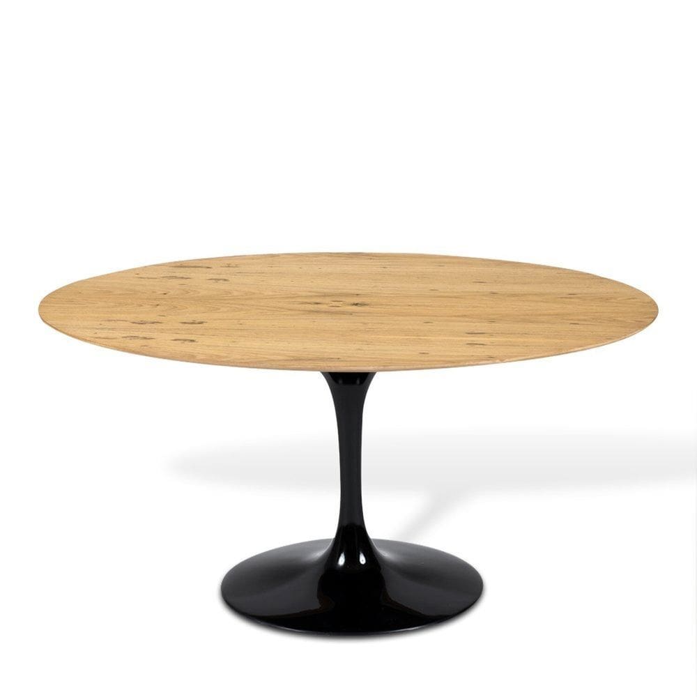Mesa Saarinen Tulipa Oval 180cm X 100cm Freijó