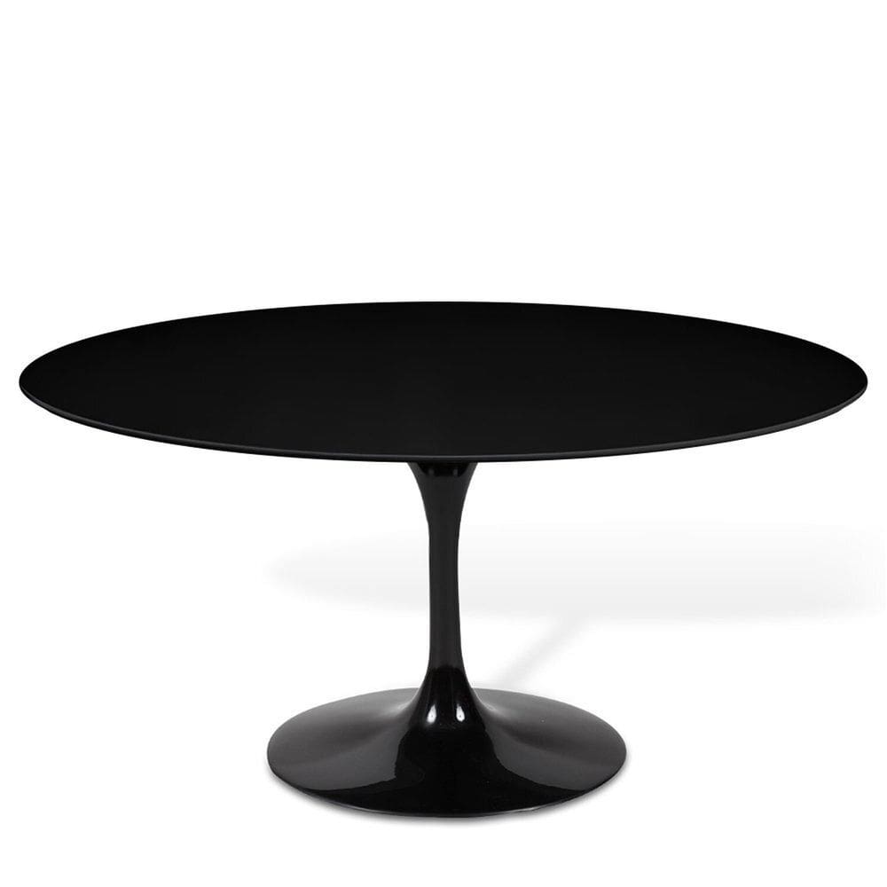 Mesa Saarinen Tulipa Oval 160cm X 90cm Preto