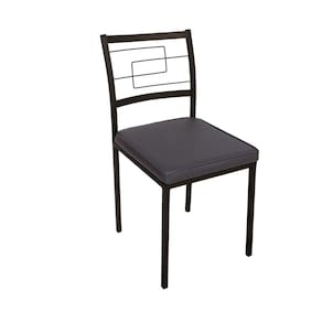 Cadeira para Sala de Jantar Éros Ambiente Principal Escritório Preto